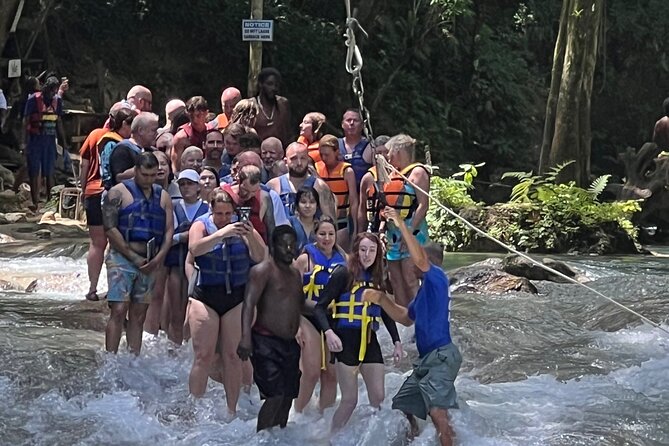 Private Horseback Riding, Swim & Blue Hole Secret Falls - Priory (free) and Dunn’s River Falls: the day’s famous water moment before Blue Hole