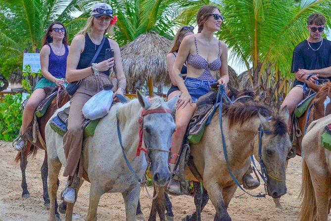 Punta Cana Beach Horseback Ride Paradise Coast Experience - Group Control and Guide Attention That Makes a Difference