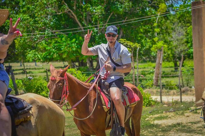 Punta Cana Horseback Riding Adventure on Macao Beach - Macao Beach on Horseback: Ocean Waves, Sand Time, and Limestone Cliffs