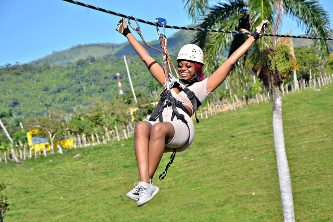 Punta Cana Zip Line, horse riding & Buggy - Zip lines and the hanging bridge: what the jungle overhead delivers