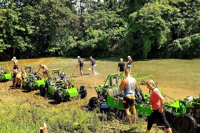 Punta Cana Zip Line, horse riding & Buggy - Buggy tour: off-road fun, real mud, and a river swim