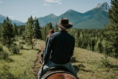 Ridge Ride 2-Hour Horseback Trail Ride in Kananaskis - Teepee Village and The Revenant: a fun roadside bonus without breaking the ride