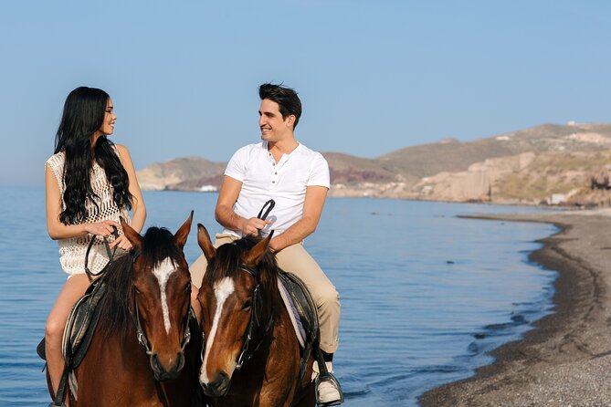 Santorini: Horse Riding to the Black Sandy Beach (Eros beach) - Eros Beach on Horseback: Key Points That Matter