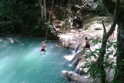 Secret Falls, Blue Hole, and Horseback Riding from Ocho Rios - Getting picked up near Ocho Rios/Runaway Bay and meeting Genius