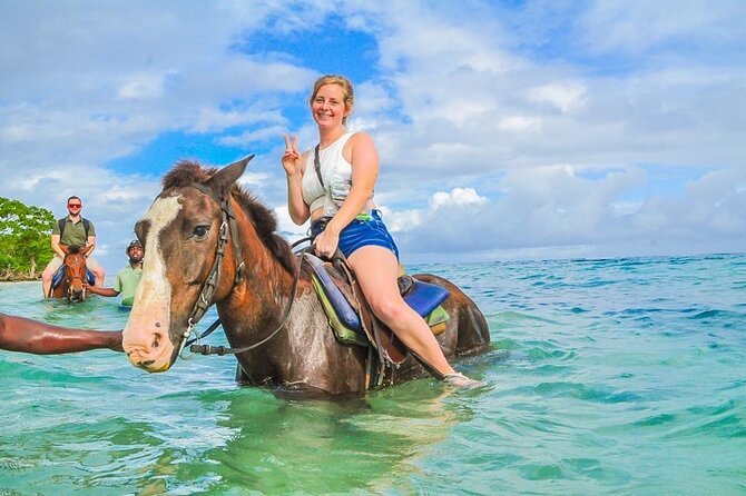 Shared Tour in Ocho Rios with Horseback Riding and Swimming - What You Really Get in Ocho Rios: Jungle Ride, Then Sea Time