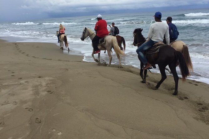 Short Excursion horseback riding tours on the beach and mountain - La Boca de Yasica and the Colonia countryside: the ride stops being flat