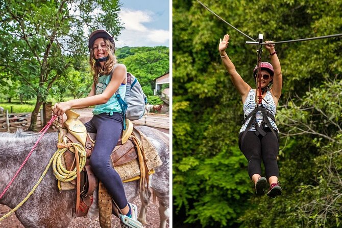 Sierra Madre Horseback Riding and Zipline with Lunch Included - Key things to know before you go