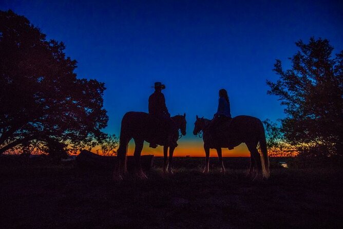 Sunset Horseback Ride With Scenic Views - The bluff overlook stop: where the sunset actually happens