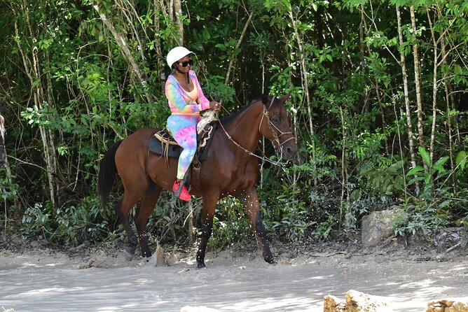 Tequila Tasting, Horseback Riding,ATV, Ziplines Cenote and Lunch - Zip Lines and the Spider Web: Fun Height, Controlled Pace, Big Photo Focus
