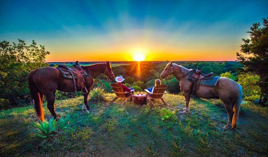 Waco: Sunset Horseback Ride - Finding Brazos Bluffs Ranch Near Gholson Rd (FM 933)