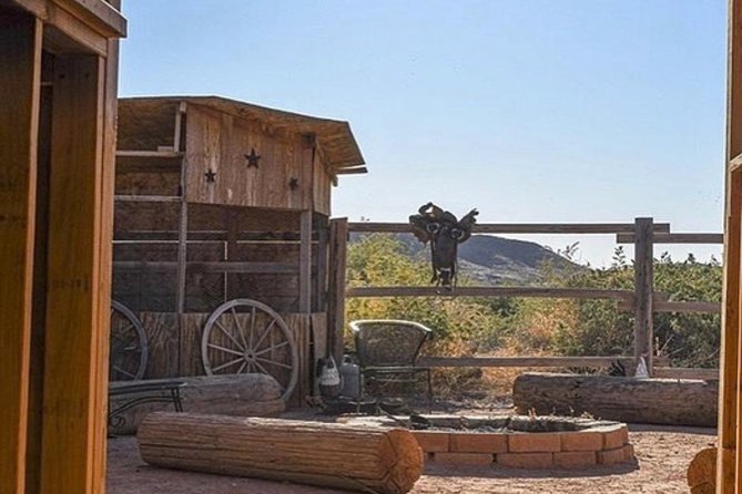 Wild West Sunset Horseback Ride with Dinner from Las Vegas - On the trail at sunset: Joshua trees, wildlife hopes, and photo stops