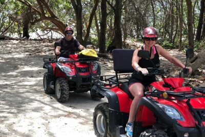 XDream Adventure: Damajagua Waterfalls, ATV, Zip Lines, Horseback Riding & Pool - Zip N’ Splash: eight lines and that long 2,460-foot run