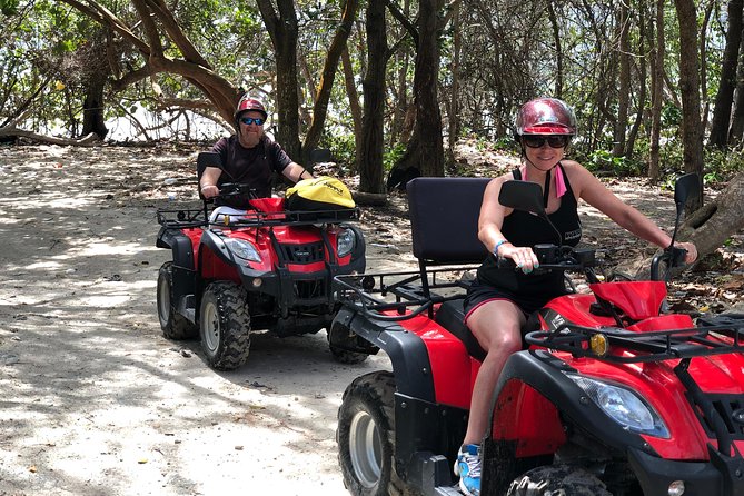 XDream Adventure: Damajagua Waterfalls, ATV, Zip Lines, Horseback Riding & Pool - Zip N’ Splash: eight lines and that long 2,460-foot run