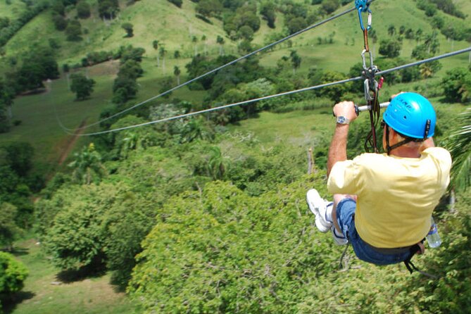 Zip N Splash Adventure plus Horseback Riding - Damajagua Waterfalls: climbing to limestone pools and choosing your jumps