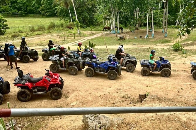 Zipline, Horseback Ride and Swim and Quad ATV bike in Negril - Stop 3: Chukka Outpost Sandy Bay—Adventure Meets the Water